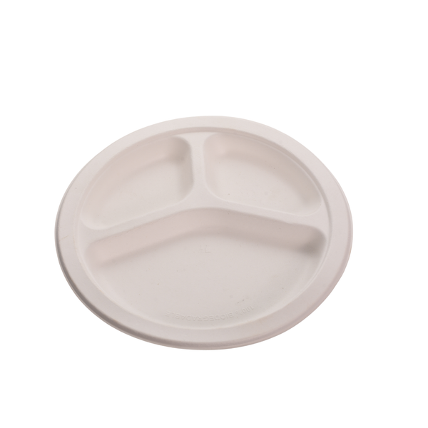CP Bagasse Round Plate
